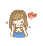 The ordinary girl（個別スタンプ：7）