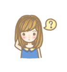The ordinary girl（個別スタンプ：9）