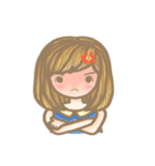The ordinary girl（個別スタンプ：10）