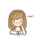 The ordinary girl（個別スタンプ：19）