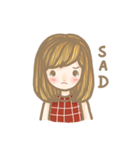 The ordinary girl（個別スタンプ：20）