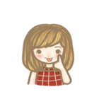 The ordinary girl（個別スタンプ：25）