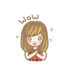 The ordinary girl（個別スタンプ：26）