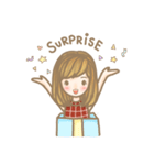 The ordinary girl（個別スタンプ：27）