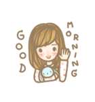 The ordinary girl（個別スタンプ：34）
