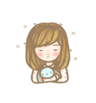 The ordinary girl（個別スタンプ：35）