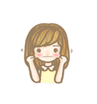 The ordinary girl（個別スタンプ：36）