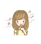 The ordinary girl（個別スタンプ：37）