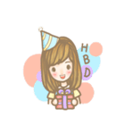 The ordinary girl（個別スタンプ：39）