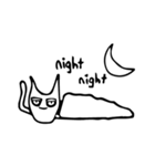 silly kitty cat（個別スタンプ：14）