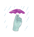 Hand Man ＆ Woman（個別スタンプ：11）
