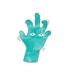 Hand Man ＆ Woman（個別スタンプ：22）