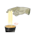 Hand Man ＆ Woman（個別スタンプ：35）