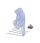 Hand Man ＆ Woman（個別スタンプ：37）
