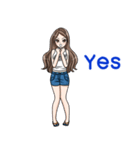 ONLY ME GIRL（個別スタンプ：12）