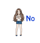 ONLY ME GIRL（個別スタンプ：13）