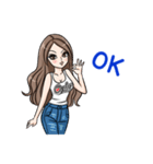 ONLY ME GIRL（個別スタンプ：25）