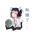 Declawing Cat ＆ Docking Dog（個別スタンプ：1）