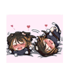 Declawing Cat ＆ Docking Dog（個別スタンプ：11）