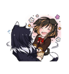 Declawing Cat ＆ Docking Dog（個別スタンプ：12）