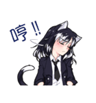 Declawing Cat ＆ Docking Dog（個別スタンプ：14）