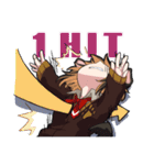 Declawing Cat ＆ Docking Dog（個別スタンプ：17）