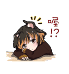 Declawing Cat ＆ Docking Dog（個別スタンプ：25）