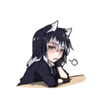 Declawing Cat ＆ Docking Dog（個別スタンプ：31）