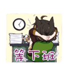 Declawing Cat ＆ Docking Dog（個別スタンプ：36）