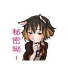 Declawing Cat ＆ Docking Dog（個別スタンプ：40）