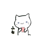 らくがき風にゃんこ（個別スタンプ：14）