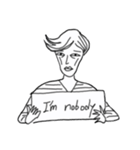 we are nobody（個別スタンプ：11）