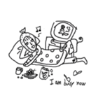 we are nobody（個別スタンプ：40）