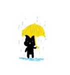 黒うさぎの日常（個別スタンプ：10）