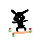 黒うさぎの日常（個別スタンプ：30）