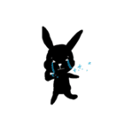 黒うさぎの日常（個別スタンプ：33）