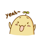 Lazy Potato Man（個別スタンプ：2）