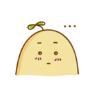 Lazy Potato Man（個別スタンプ：9）