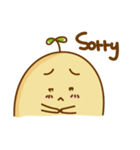 Lazy Potato Man（個別スタンプ：11）