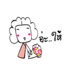 Pink lady.（個別スタンプ：27）