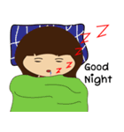 Female cute girl and nanny（個別スタンプ：12）