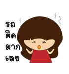 Female cute girl and nanny（個別スタンプ：23）