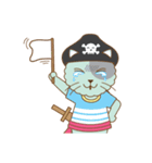 pirate cat funny（個別スタンプ：4）