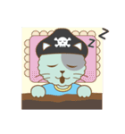 pirate cat funny（個別スタンプ：6）