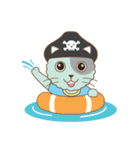 pirate cat funny（個別スタンプ：9）