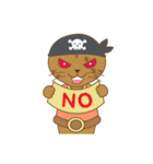 pirate cat funny（個別スタンプ：20）