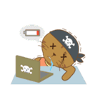 pirate cat funny（個別スタンプ：28）