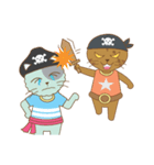 pirate cat funny（個別スタンプ：32）