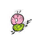 桃のモモジロ（個別スタンプ：35）