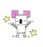 コアラ型ロボット！（個別スタンプ：2）